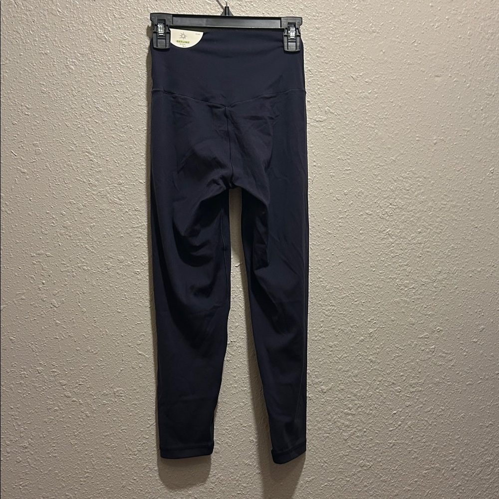 Aerie Navy High-Rise Leggings - Picture 3 of 7